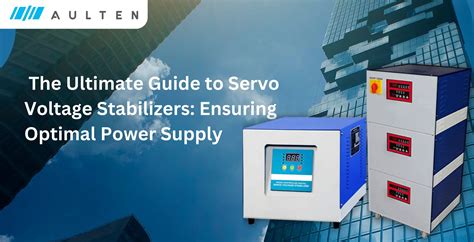 servo controlled voltage stabilizer|Understanding Servo Stabilizers: Exploring Available .